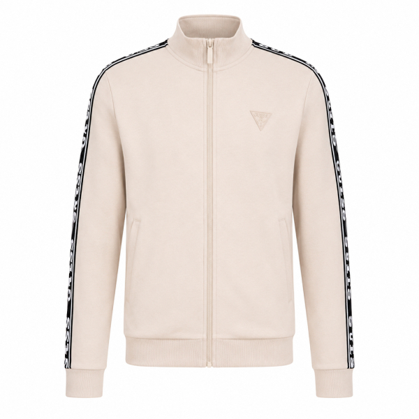 Guess Vestes en maille et pulls Beige - Sweat-shirt fermeture clair intgrale - XXL - Ref 81 €